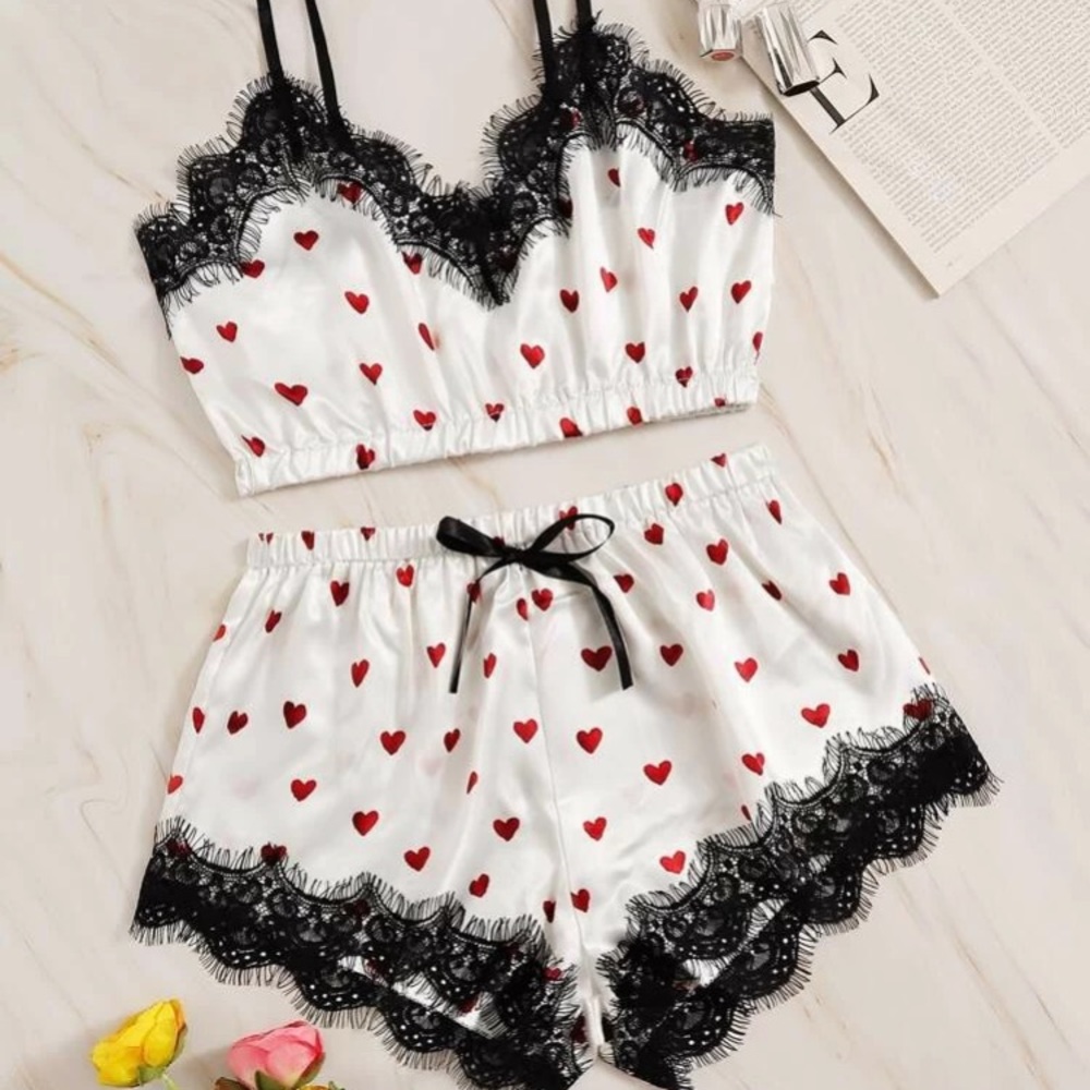 Satin PJ set